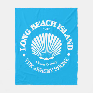 Cobertor De Velo Long Beach Island (concha)