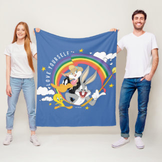Cobertor De Velo LOONEY TUNES™ - Love Yourself Pride Badge