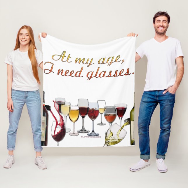 Cobertor De Velo Louça para vinho da SlipperyJoe com trocadilho atr (In Situ)