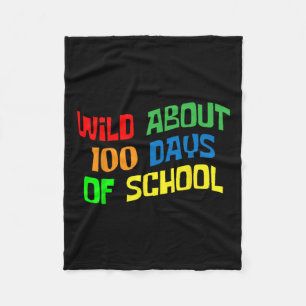 Cobertor De Velo Louco Por 100 Dias Dia 100 da Escola Professor Alu