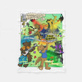 Cobertor De Velo LOUP GAROU Blanket