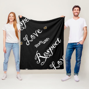 Cobertor De Velo Love And Respect