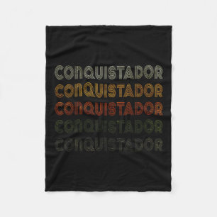 Cobertor De Velo Love Heart Conquistador Grunge Vintage Style Coniq