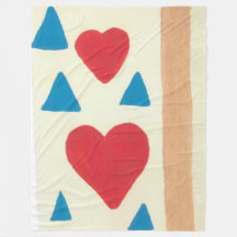 Love Path Fleece Blanket