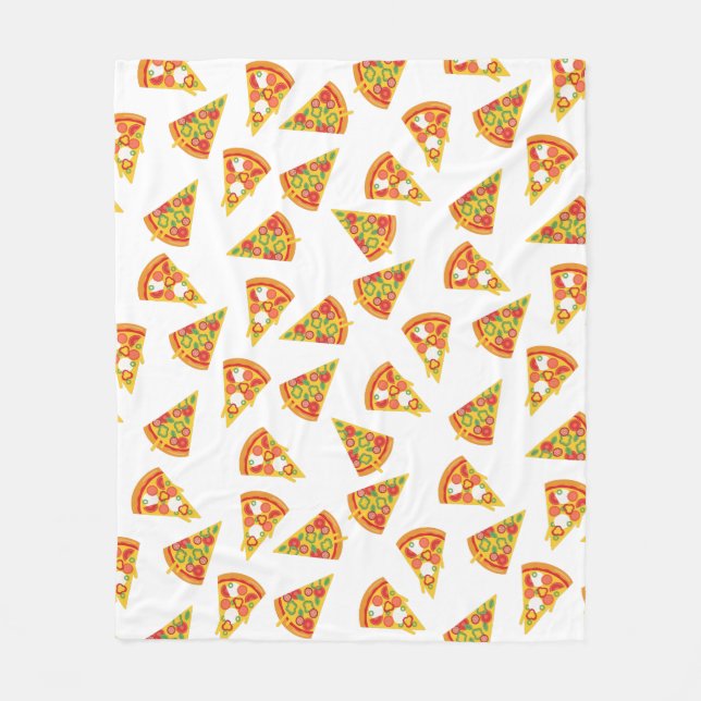 Cobertor De Velo Love Pizza (Frente)