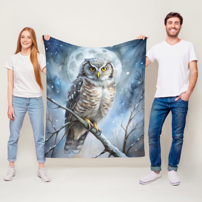 Cobertor De Velo Lovely Owl (In Situ)