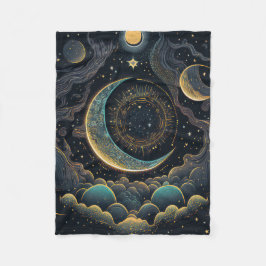 Cobertor De Velo Lua Celestial