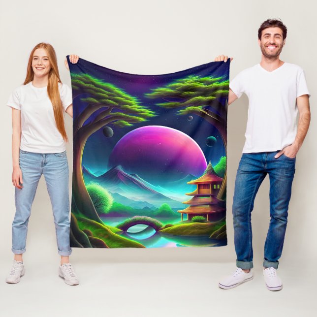 Cobertor De Velo Lua roxa (In Situ)