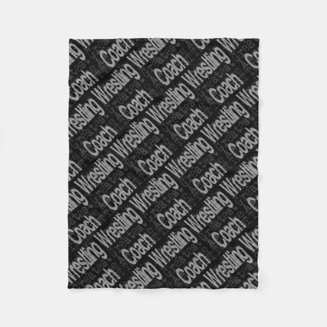 Cobertor De Velo Luta Coach Extraordinaire (Frente)