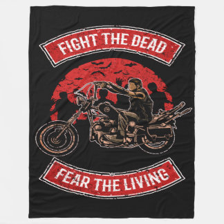 Cobertor De Velo Luta de Zumbi contra os Mortos