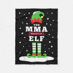 Cobertor De Velo Lutador de MMA Elfo Correspondência Familiar Féria