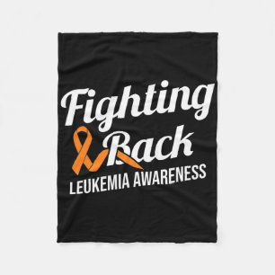 Cobertor De Velo Lutando Contra a Leucemia Sensibilização Cancer R