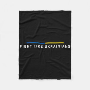 Cobertor De Velo Lute Como Ucraniano Bandeira da Ucrânia Suporte 2