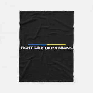 Cobertor De Velo Lute Como Ucraniano Bandeira da Ucrânia Suporte 3