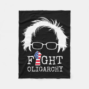 Cobertor De Velo Lute Contra Oligarquia Sanders E Aoc Liberdade EUA