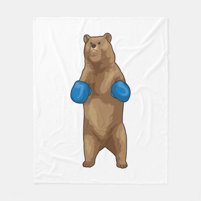 Cobertor De Velo Luvas de Boxer Bear Boxer (Frente)