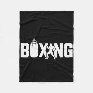 Cobertor De Velo Luvas Engraçadas De Combatente De Boxing Para Geng