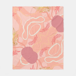 Cobertor De Velo Luxe romantinc peach fuzz baby girl