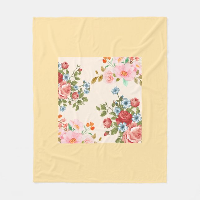 Cobertor De Velo Luxurioso Fleece Blanket para conforto e (Frente)