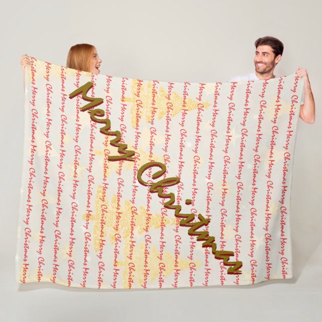 Cobertor De Velo Luxury Christmas Christmas Trees Festive (In Situ)