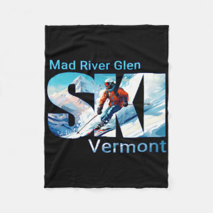 Cobertor De Velo Mad River Glen Legal Esqui Ski ao ar livre