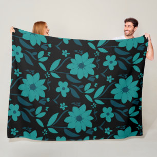 Cobertor De Velo Madeira Azul 60x80 Folha