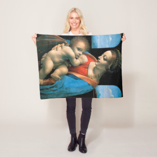 Cobertor De Velo Madonna Litta, Leonardo da Vinci, 1490-1491