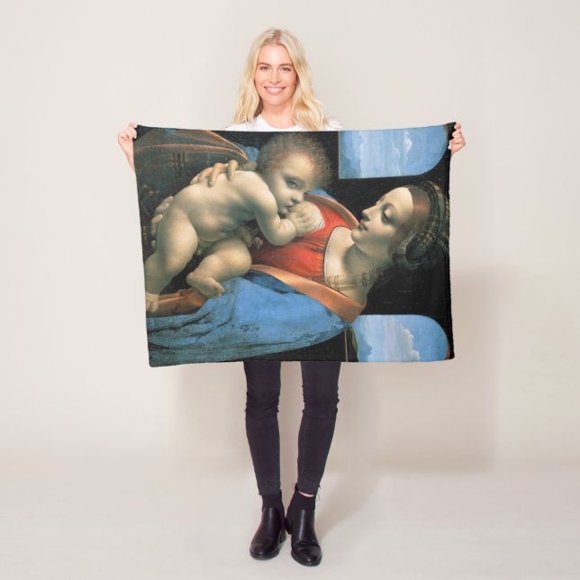 Cobertor De Velo Madonna Litta, Leonardo da Vinci, 1490-1491 (In Situ)