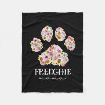 Madre Art Frenchie Mama Floral Paw French Buldog