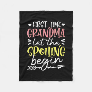 Cobertor De Velo Mãe Arte Primeira Vez Avó Aniversário