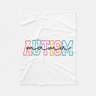 Cobertor De Velo Mãe Autismo Mãe Autismo Conscientização do Autismo