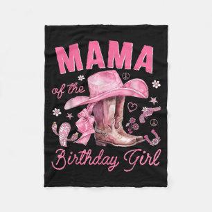 Cobertor De Velo Mãe da Menina do Aniversário nk Vaqueira Rodeio We