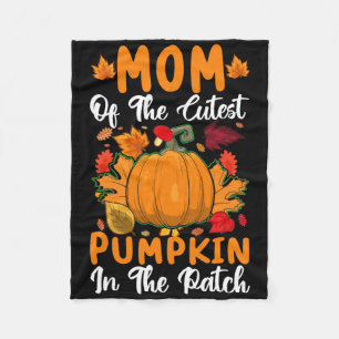 Cobertor De Velo Mãe Da Pumpkin Mais Corajosa No Pumpkin Hal