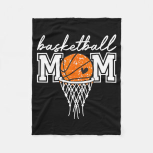 Cobertor De Velo Mãe de basquete retrô mama mãe engraçada dia de jo