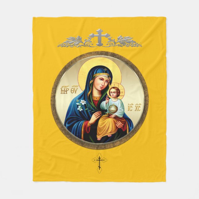 Cobertor De Velo Mãe de Deus (Frente)