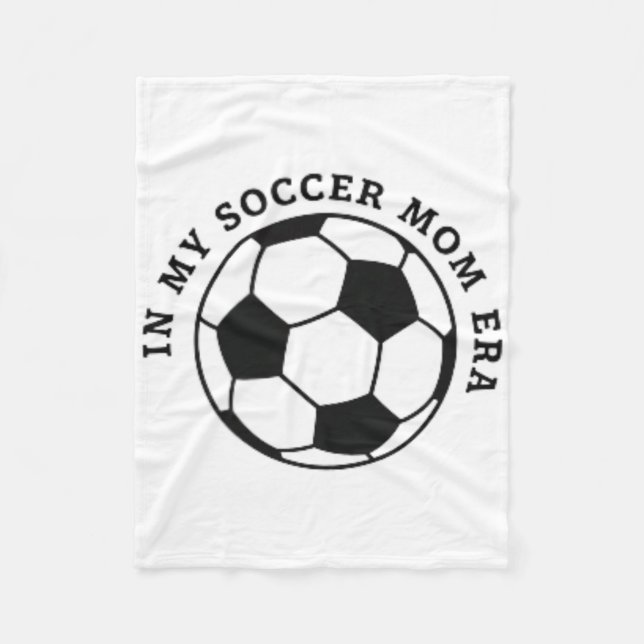Cobertor De Velo Mãe de Futebol Juvenil, Mãe da Equipe Dias de Jogo (Frente)