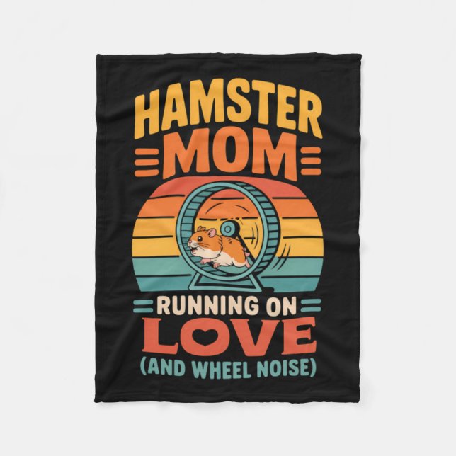 Cobertor De Velo Mãe de Hamster Protetora de Hamster de Estimação (Frente)
