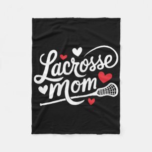 Cobertor De Velo Mãe de Lacrosse Fofa Jogadora de Lacrosse Mãe Mulh