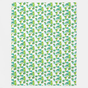 Cobertor De Velo Mãe e filhos de monstro lindos