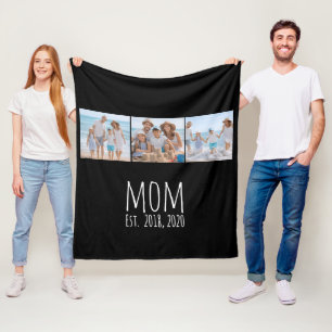 Cobertor De Velo Mãe Estabeleceu Elegante Roteiro Preto 3 Foto
