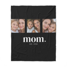 Mãe Estabeleceu Moderno Preto Elegante 3 Foto