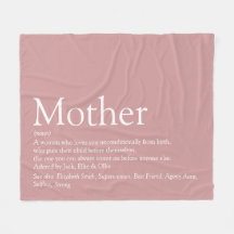 Mãe Mamãe Definição Rosa Poeira