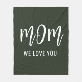 Cobertor De Velo Mãe, Nós Amo-Te Dia de as mães Personalizado