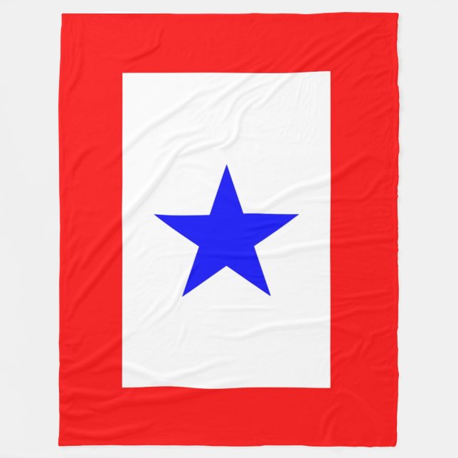 Cobertor De Velo Mães de estrela azul (Frente)