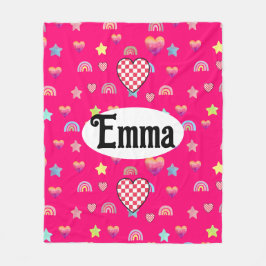 Cobertor De Velo Magic pink candy world