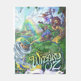 Cobertor De Velo Mágico de Oz Fleece Blanket