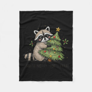 Cobertor De Velo Mais ou Menos Alegre Mais ou Menos Feral Natal Esq