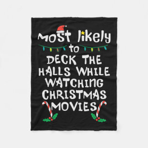 Cobertor De Velo Mais Prováveis Paredes de Convés Filmes de Natal F