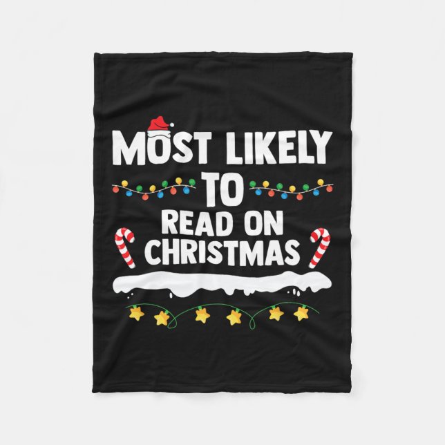 Cobertor De Velo Mais Provável A Ler Na Matriz Do Grupo Da Família  (Frente)