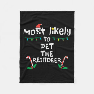 Cobertor De Velo Mais Provável Matador Da Família Xmas De Natal Pet